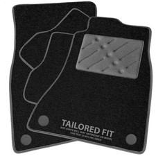 To fit Toyota Yaris Hybrid 2011-2019 Black Tailored Car Mats [RCW]