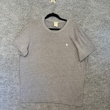 Abercrombie & Fitch Shirt Mens 2XL XXL Gray Muscle Tshirt Soft Casual Stretch