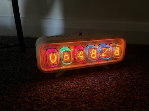 Nixie tube clock 6 - nixie,