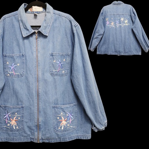 Vintage passion denim jacket - passion,