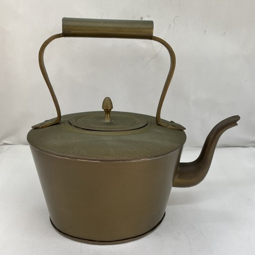 Vintage brass kettle - vintage,