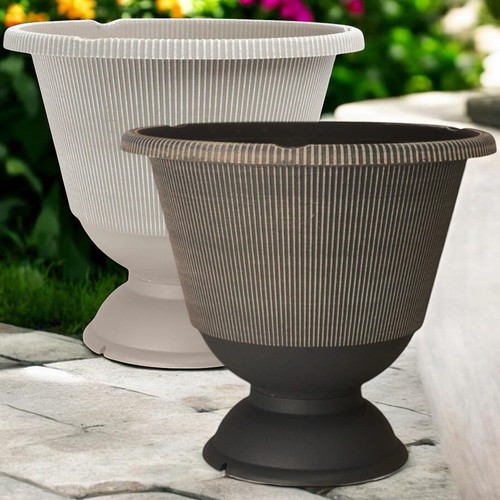 Jake 34cm urn planter grey - jake,