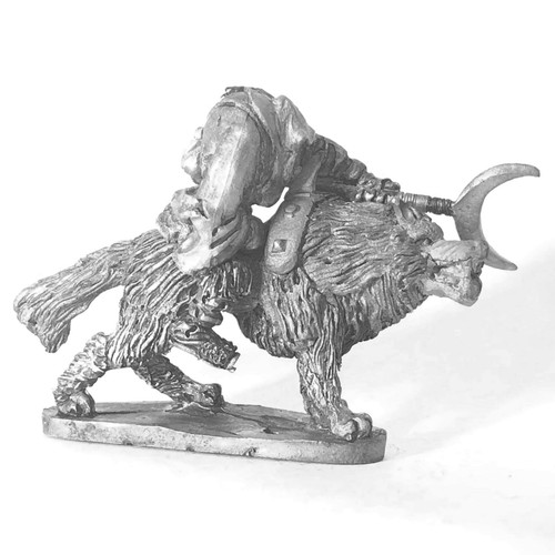 Orc wolf rider shaman 28mm - wolf,