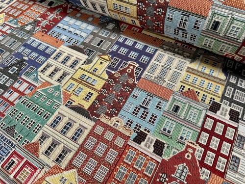 Amsterdam canal house fabric - amsterdam,