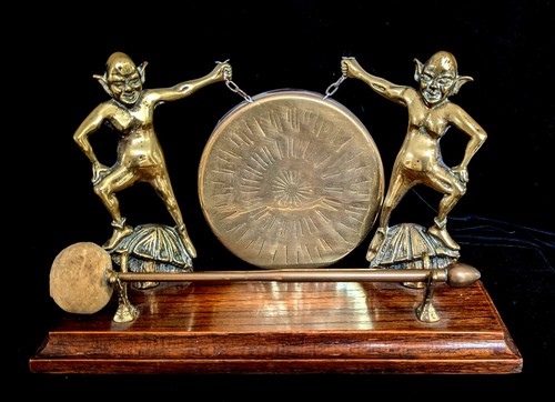 Antique dinner gong - antique,