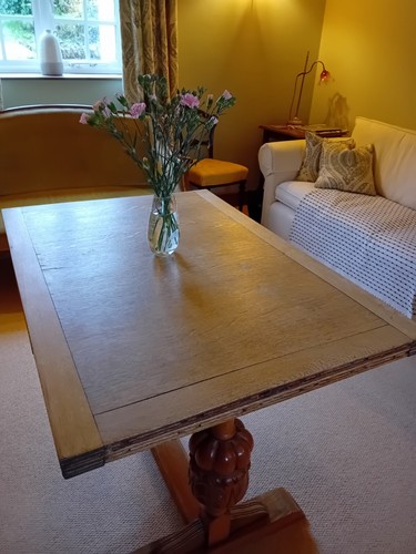 Beautiful oak refectory - , table