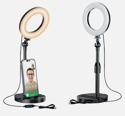 Telescopic stand desk ring - telescopic,