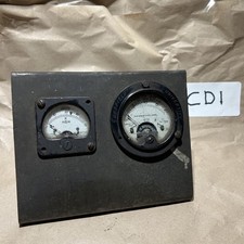 VINTAGE ELECTRIC AMMETER/VOLT