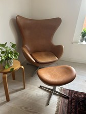 Egg Chair And Foot Stool