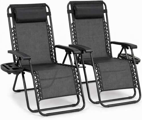 Zero gravity chairs - zero, set