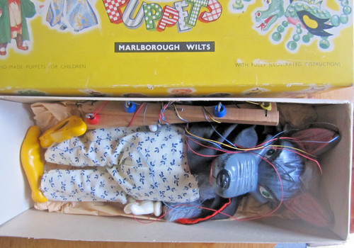 Pelham puppets wolf boxed - puppets, in