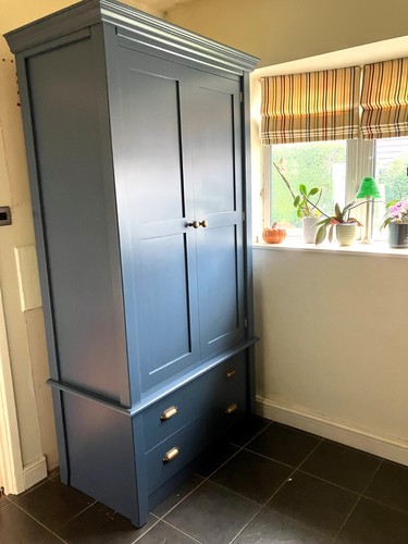 Larder painted door 2 - larder,