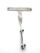 VW Volkswagen Beetle GB Badge Bumper Bracket Mount (For Pre 1967 Blade Bumpers)