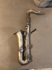 Buescher Elkhart Low Pitch True Tone Saxophone 1920s Restoration Project