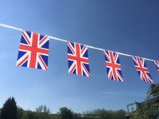 Union Jack Fabric Bunting 5.5m