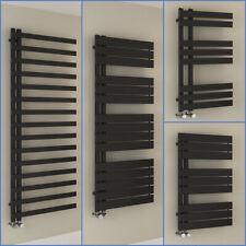 Bathroom Heated Towel Rail Designer Radiator Ladder Warmer Heating Rads Black