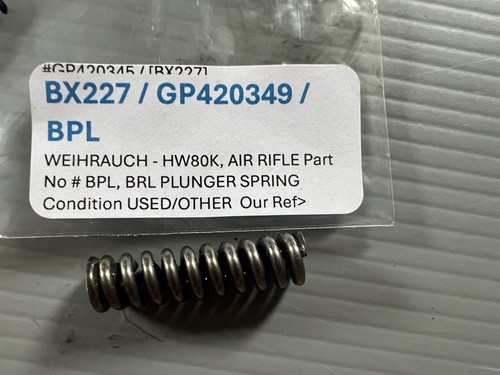 Spare part for weihrauch - part,