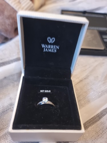 9ct white gold bridal - white,