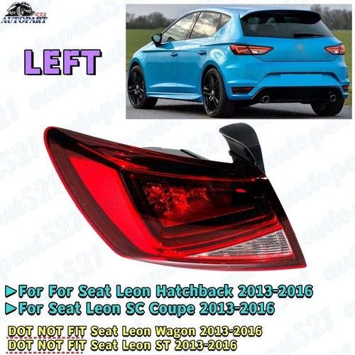 Tail light for seat - tail, leon