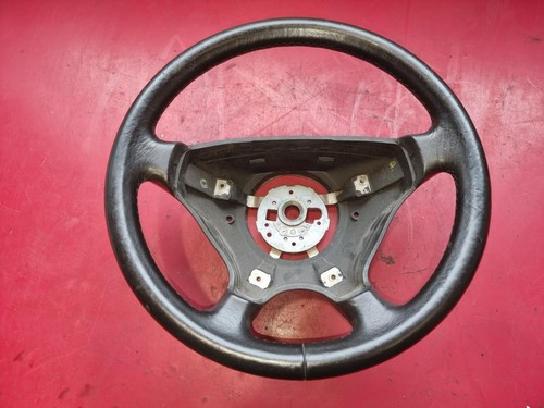 Leather steering wheel - leather,