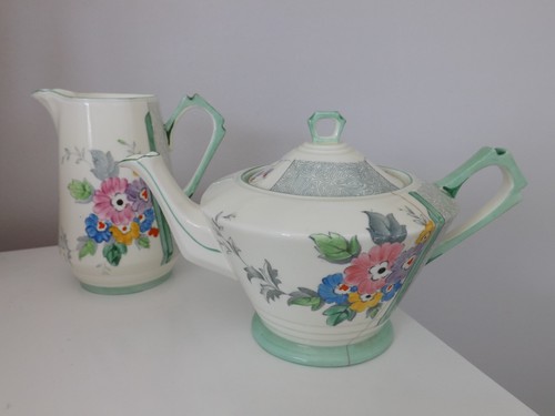 Plant tuscan china art deco - art,