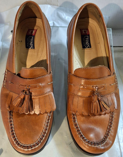 Chaps mens loafers dress - 9.5m,