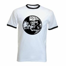 STRENGTH THROUGH OI SKINHEAD RINGER T-SHIRT - Ska Clothing Oi Punk Hardcore