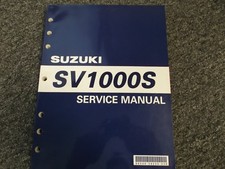 2003-2007 Suzuki SV1000 SV1000s Motorcycle Service Repair Manual 2004 2005 2006