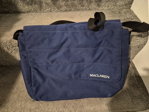 Maclaren navy blue messenger - navy,