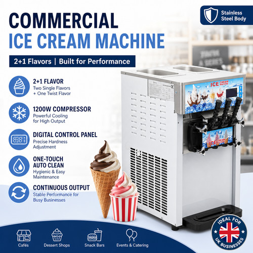 Commercial soft serve - soft,