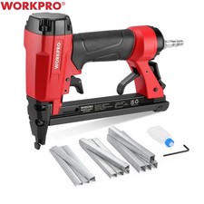 WORKPRO Air Staple Gun with 1500pcs Staples 21GA/Type 8016 Pneumatic Stapler