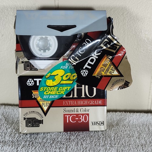 Tdk camcorder cassettes - tdk,