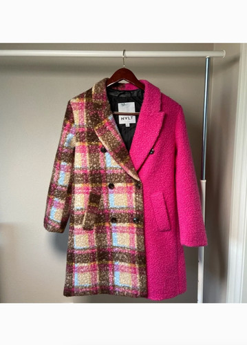 Nvlt colorblock plaid faux - nvlt,
