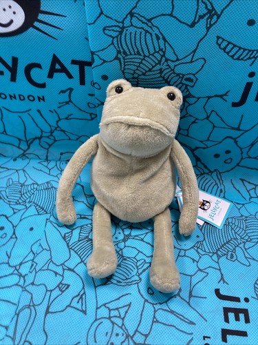 Jellycat fergus frog 18cm - jellycat,
