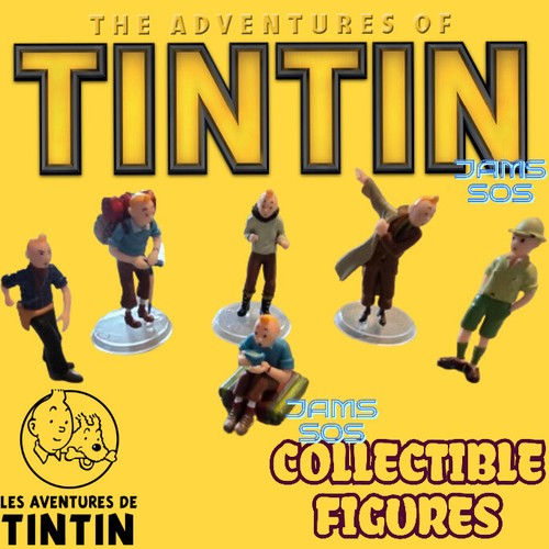 The adventures tintin pvc - of,