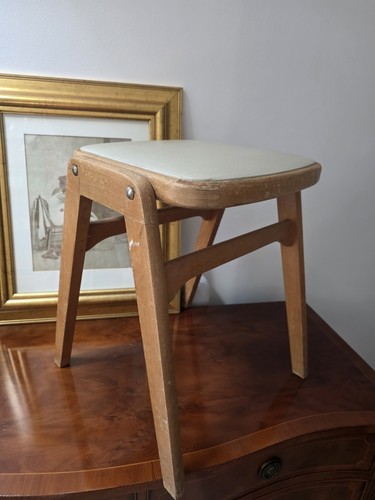 Vintage stacking stool - vintage,
