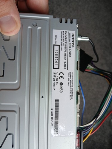 Sony dsx a60bt digital - digital, radio