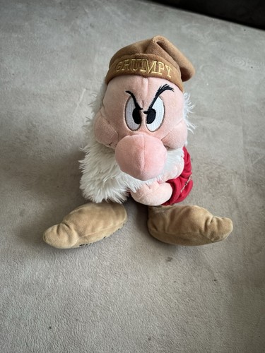 Disney store grumpy soft - disney,