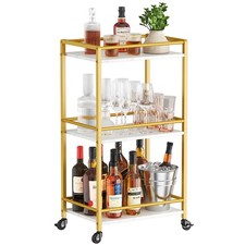 Drink Cart, Rolling Bar Cart