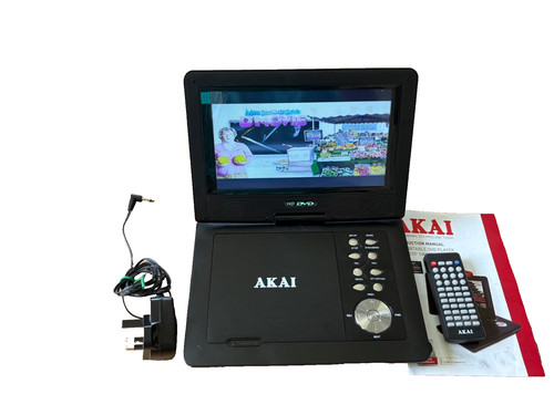 Akai inch portable dvd - inch,