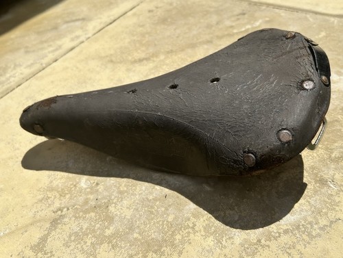 Vintage brooks leather seat - brooks,