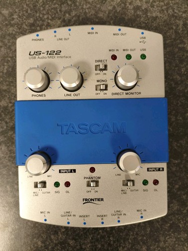 Tascam 122 usb audio - us-122,