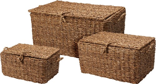 Storage basket set rectangular - storage,
