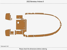 DuraEVA Seadek EVA Foam Boat flooring 2022 Beneteau Antares 8