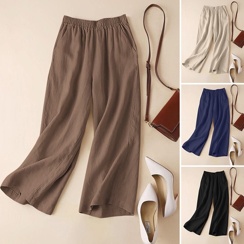 Womens ladies elastic waist - ladies,