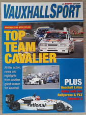 Vauxhall Sport News Brochure 1992 - BTCC  Rally  Rallycross  Cavalier Turbo 4x4