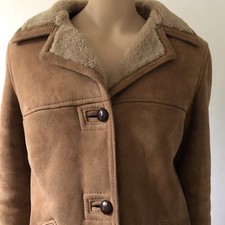LADIES SHEEPSKIN COAT  - SIZE