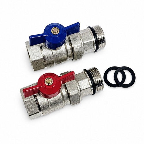 Full bore brass ball - full,