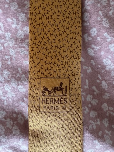 Hermès men silk tie - men's,
