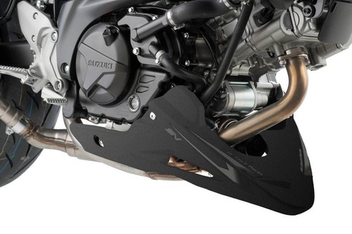 Puig matte black belly pan - black,